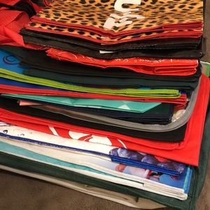 Set of 19 Shopping bags